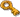 Indice Clef dorée dans le décor