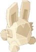 Indice Lapino origami dans le décor