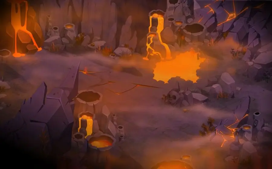 Dégager la colonne de magmort, en [-29,29] (Bordure de Brâkmar)