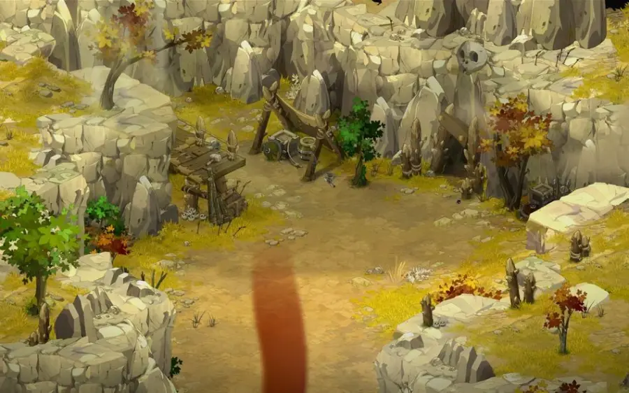 Gobmichet : départ de la quête, en [-4,2] (Campement des Gobelins)
