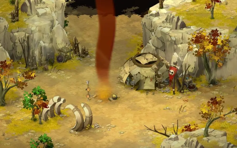 Plastik Gobelait : départ de la quête, en [-4,3] (Campement des Gobelins)