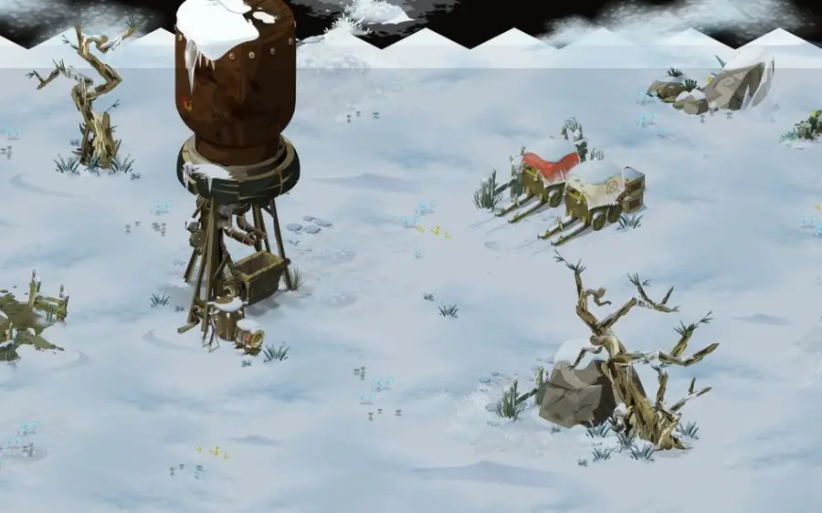 Récupérer 3 Sac pour Sculpteur d'Arcs, en [-69,-36] (Champs de glace)