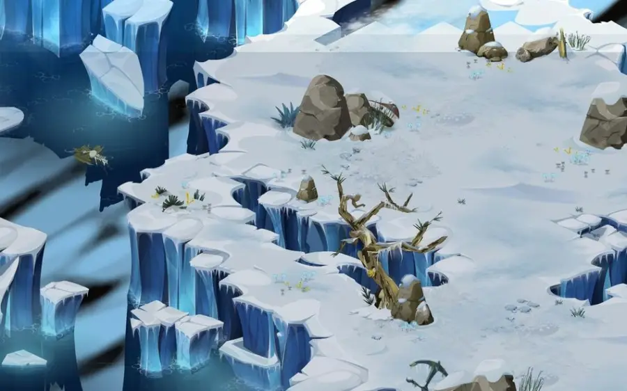 Récupérer trois Sac pour Bijoutier, en [-86,-37] (Champs de glace)