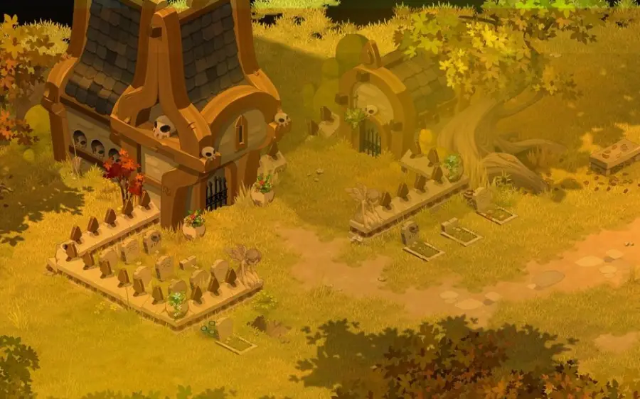 Champ du repos, en [-2,-13] (Cimetière d'Astrub)