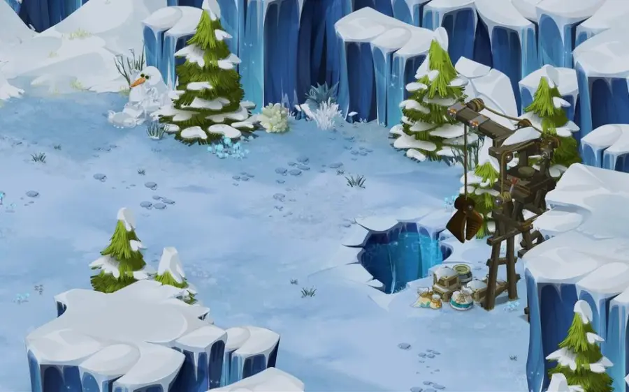 Antre du YeCh'Ti, en [-79,-78] (Crevasse Perge)