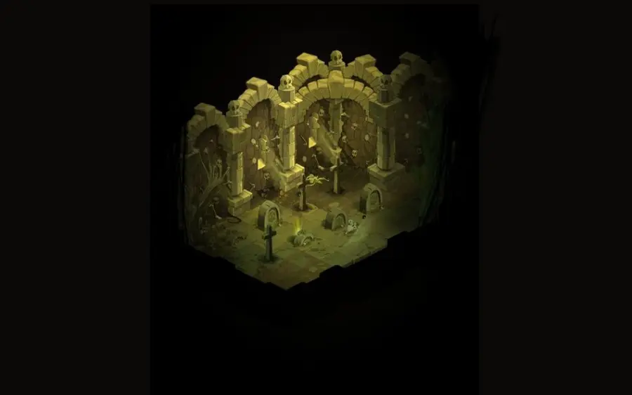 Crypte du cimetière d'Amakna, en [8,16] (Cryptes du cimetière)