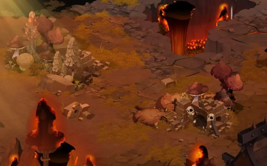 Caverne, en [-10,34] (Domaine des Fungus)