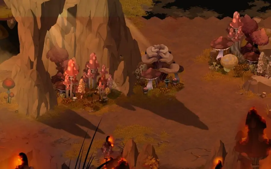 Pêcher l'épée langue de feu, en [-11,34] (Domaine des Fungus)