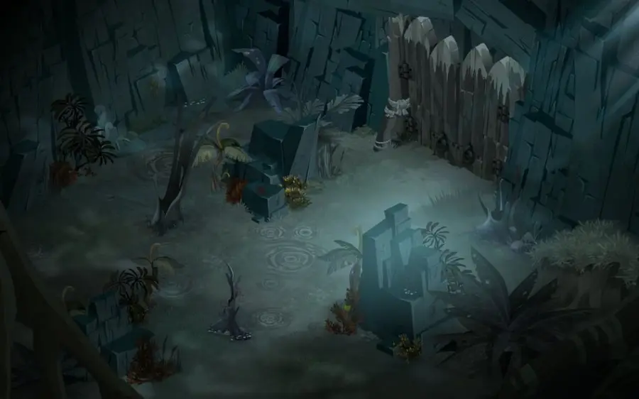 Portes de la caverne de Cire Momore, en [36,-70] (Ereboria)