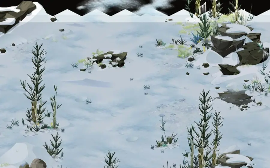 Planter les graines du sud, en [-64,-62] (Forêt des pins perdus)