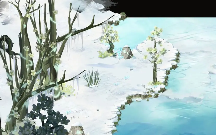 Délivrer les bûcherons prisonniers de la glace, en [-72,-67] (Forêt pétrifiée)