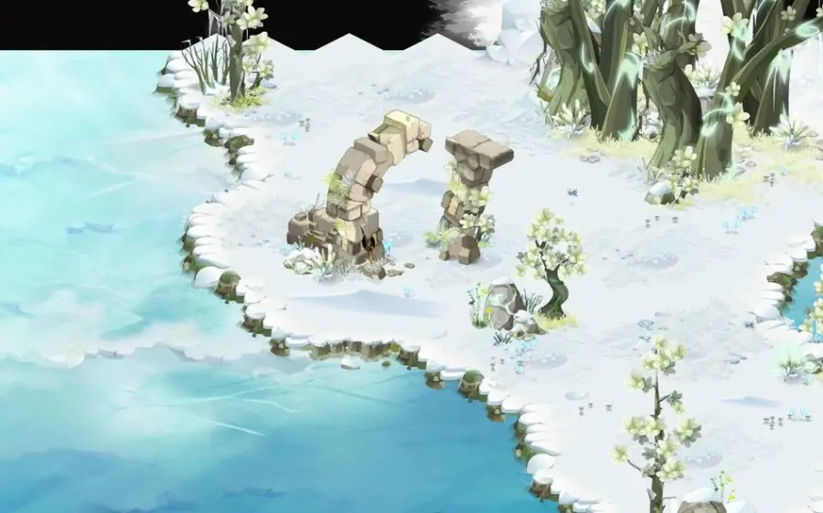 Délivrer les bûcherons prisonniers de la glace, en [-78,-65] (Forêt pétrifiée)