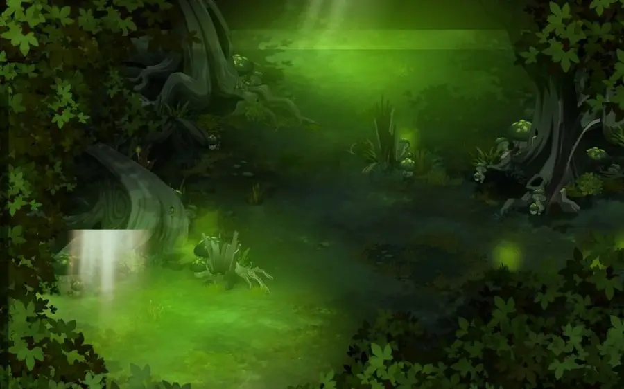 Interroger les plantes de la Forêt Sombre, en [-14,-12] (Forêt Sombre)