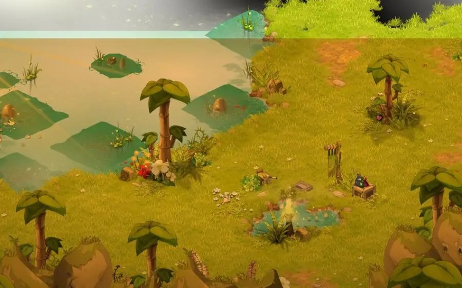 Accomplir le rituel d'enchantement, en [-17,-3] (Lacs enchantés)