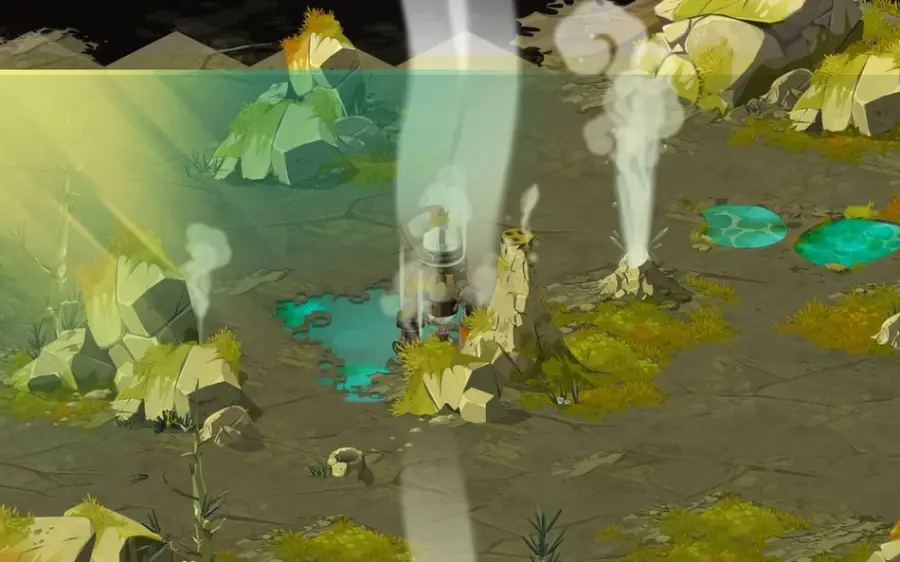 Inspecter les quatre extracteurs, en [-69,-86] (Larmes d'Ouronigride)