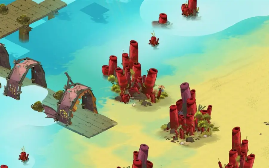 Gardien du Pont de la Mort : départ de la quête, en [-56,0] (Plage de Corail)