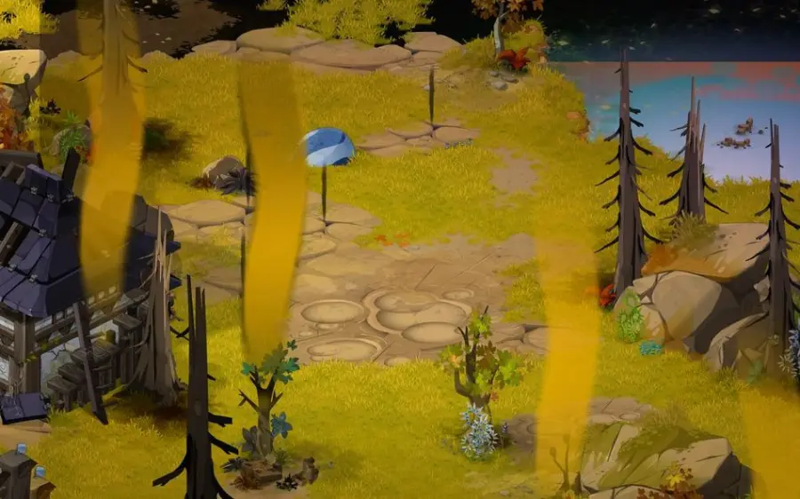 Vaincre le gardien confié, en [-2,25] (Presqu'île des Dragoeufs)