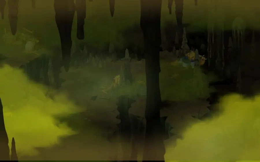 Vaincre le gardien confié, en [-3,25] (Souterrains des Dragoeufs)