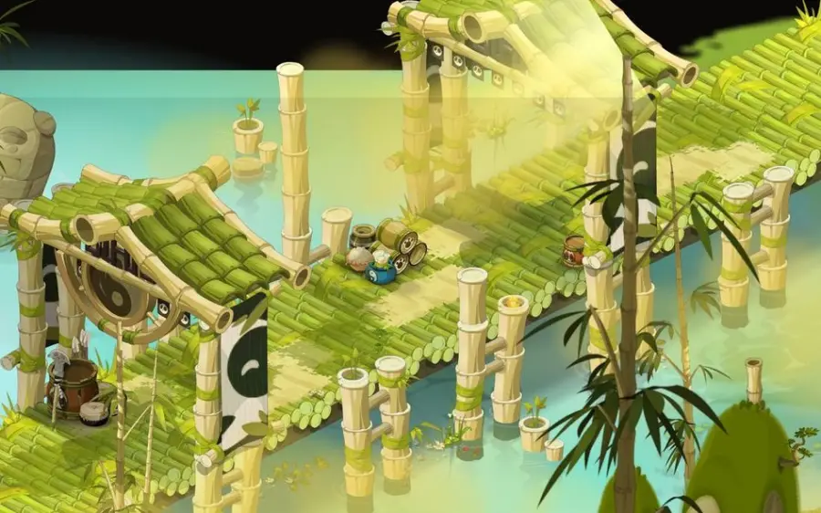 Traverser le pont de Pandala, en [16,-24] (Village de Pandala)