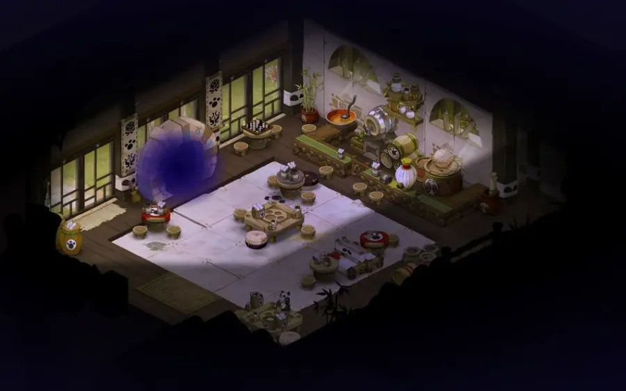 Taverne du Pandazaap, en [20,-29] (Village de Pandala)