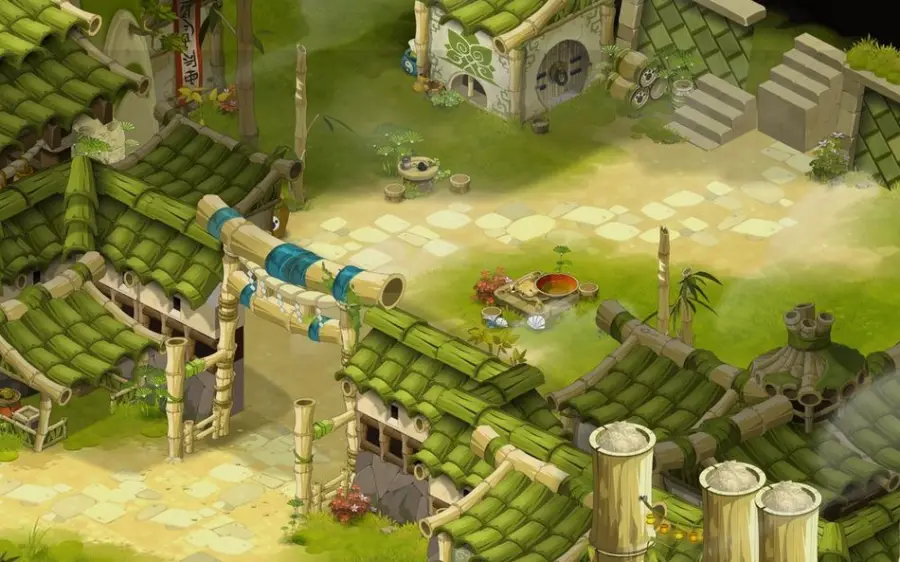 Départ : départ de la quête, en [21,-30] (Village de Pandala)