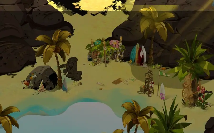 Récupérer les cinq échantillons, en [-50,45] (Village de Vulkania)