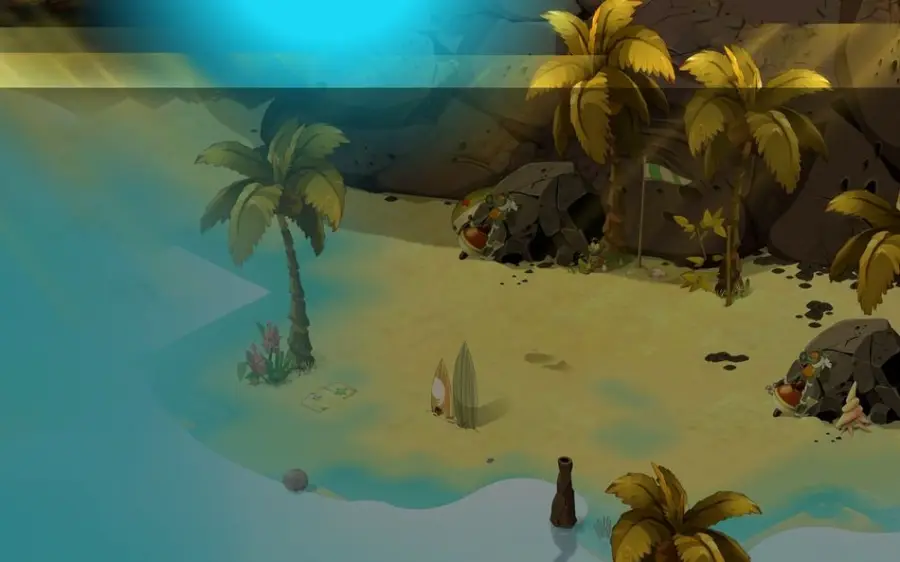 Plage de Vulkania, en [-51,45] (Village de Vulkania)