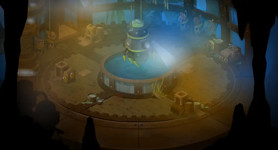 Aquadôme de Merkator : plan de la salle 1