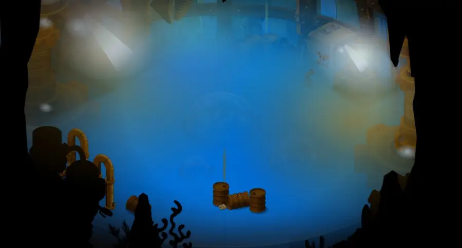 Aquadôme de Merkator : plan de la salle 2