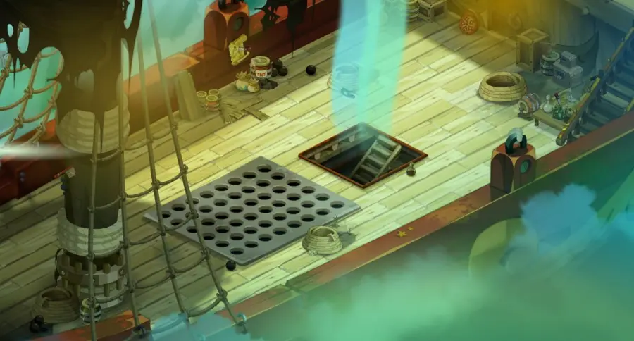 Bateau du Chouque : plan de la salle 2