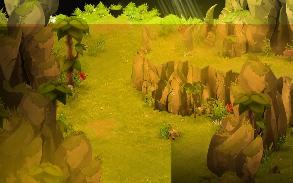 Caverne du Koulosse : l'entrée du donjon, en [-17,8] (Canyon sauvage)