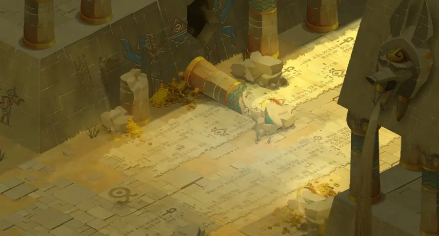 Chambre de Tal Kasha : plan de la salle 4