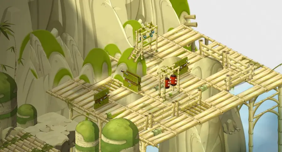 Dojo du Vent : plan de la salle 1