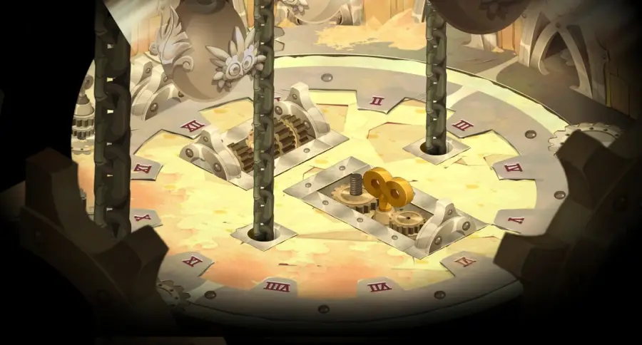 Horologium de XLII : plan de la salle 1