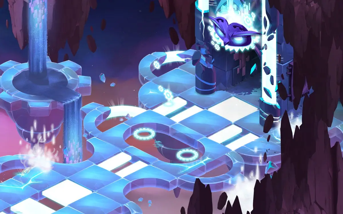 Œil de Vortex : l'entrée du donjon, en [7,-7] (Lendemains incertains)