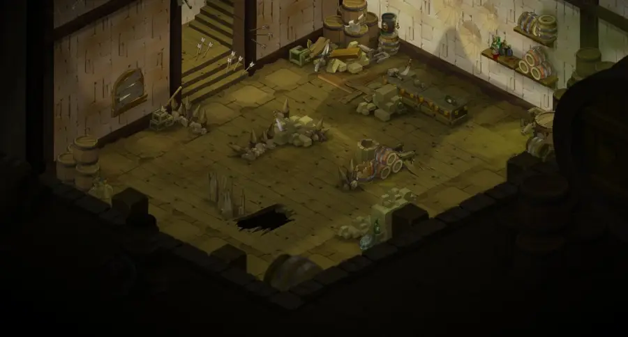 Repaire du Kharnozor : plan de la salle 5