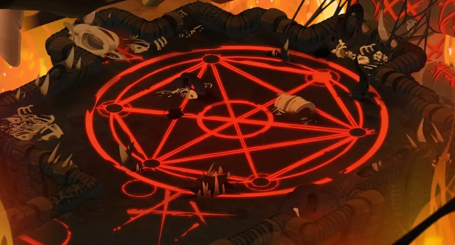 Rituel de Kabahal : plan de la salle 5