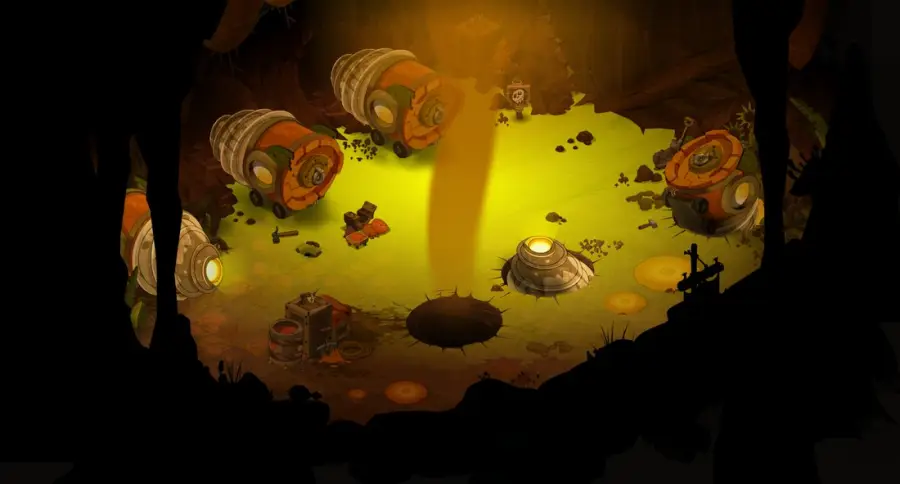 Terrier du Wa Wabbit : plan de la salle 1