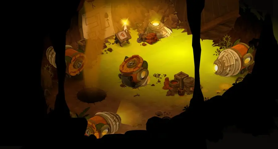 Terrier du Wa Wabbit : plan de la salle 2