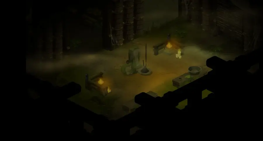 Tombe du Shogun Tofugawa : plan de la salle 1