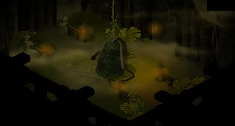 Tombe du Shogun Tofugawa : plan de la salle 2