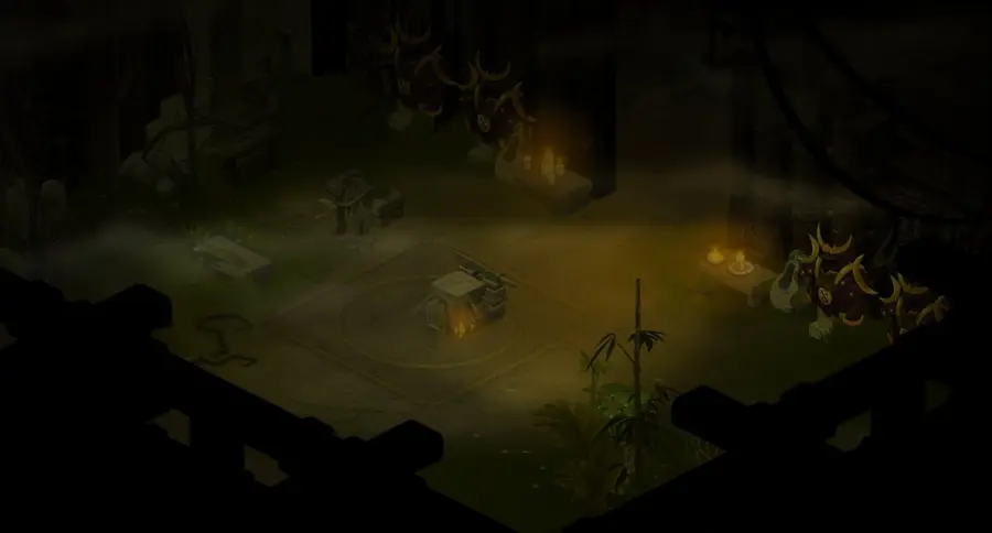 Tombe du Shogun Tofugawa : plan de la salle 4