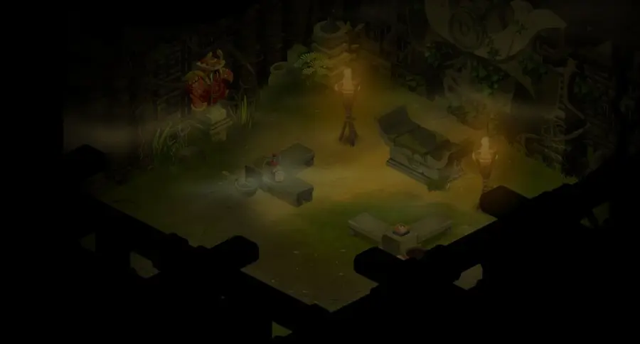 Tombe du Shogun Tofugawa : plan de la salle 5