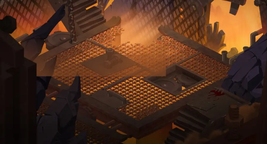 Tour de Solar : plan de la salle 1