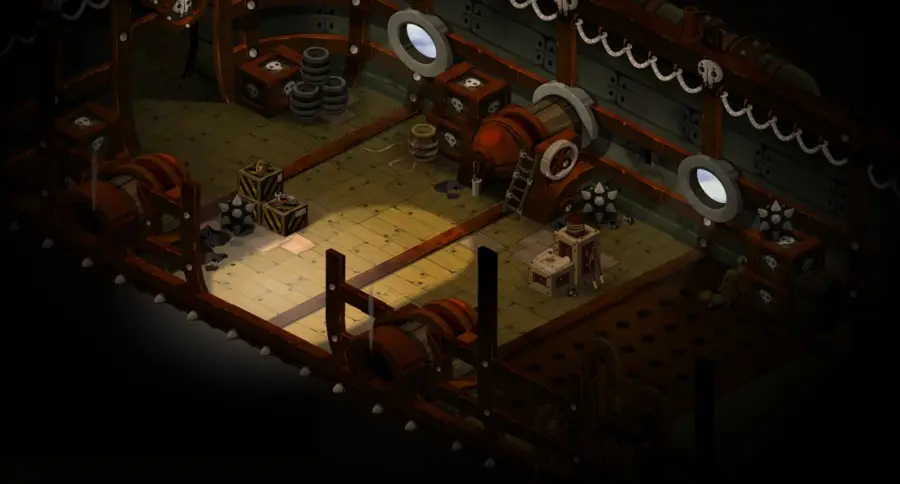 Transporteur de Sylargh : plan de la salle 2