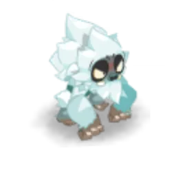 Portrait d'Abominable yiti des neiges