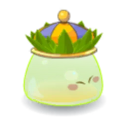Portrait de Blop Coco Royal, Blop Griotte Royal, Blop Indigo Royal, Blop Reinette Royal