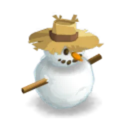 Portrait de Bonhomme de neige