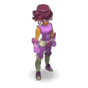Dame au Chapeau Rose