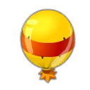 Icône de Ballon Jaune Magique